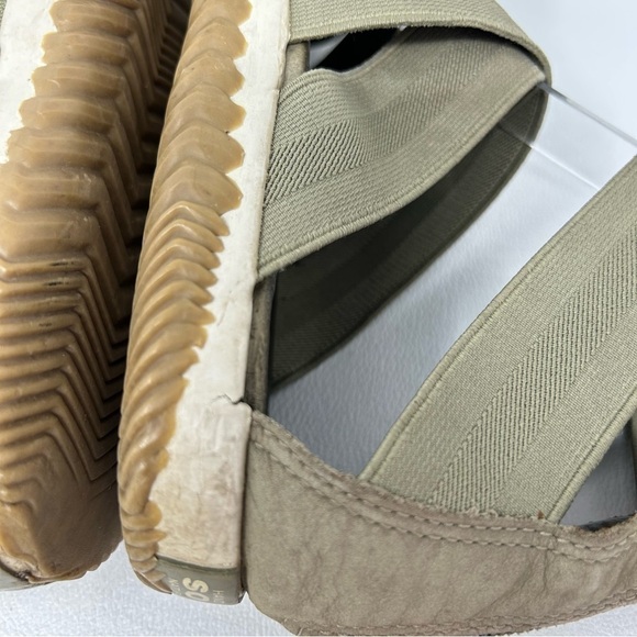 Sorel Out N About Plus Strap Sandals Sage Olive Green Strappy Women’s Sz 8.5 - Picture 11 of 14